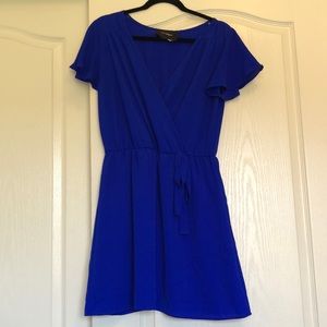 Wishful royal blue dress